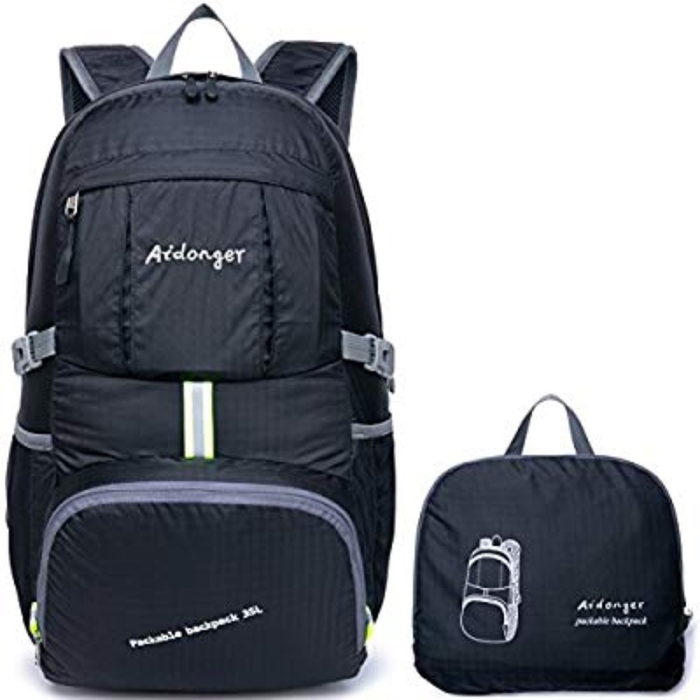 Light weight multi-purpose Black Backpack